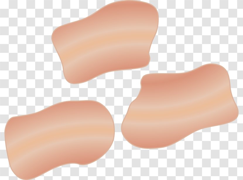 Bacon And Eggs Clip Art - Heart Transparent PNG