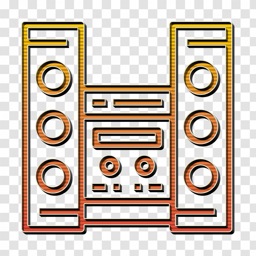Home Theater Icon Home Equipment Icon Audio System Icon Transparent PNG
