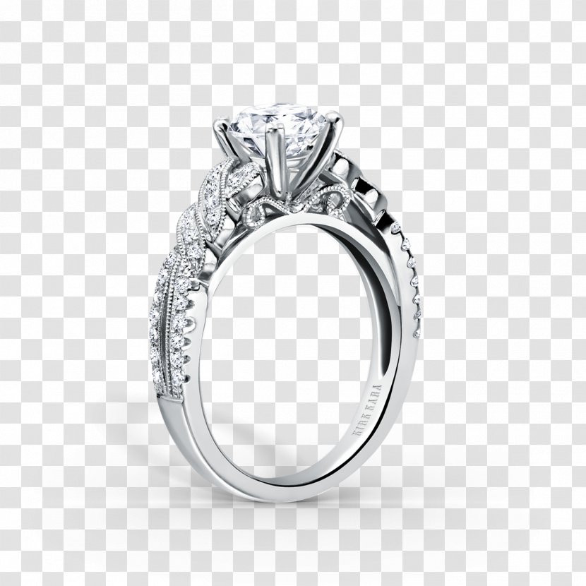 Engagement Ring Wedding Diamond Jewellery - Cut - Platinum Transparent PNG