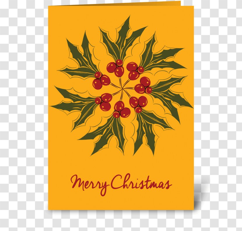 Greeting & Note Cards Christmas Card Day Floral Design - Uncle - Spiritual Transparent PNG