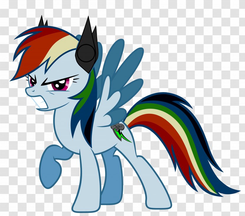Rainbow Dash My Little Pony Princess Luna DeviantArt - Fictional Character Transparent PNG