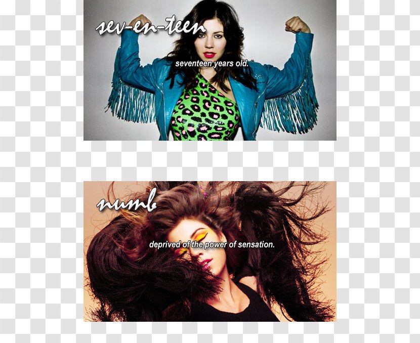 Marina And The Diamonds Black Hair Coloring Album Cover - Long - Robotics Roadmap Transparent PNG