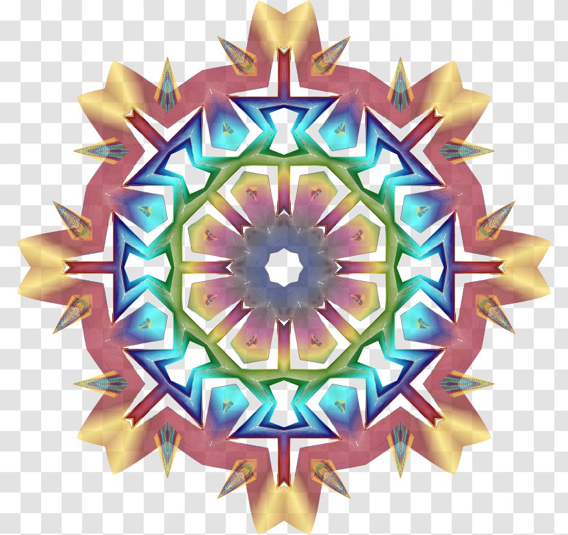 Kaleidoscope Symmetry Pattern Froslass Image - Deviantart - Starry Background Material Transparent PNG