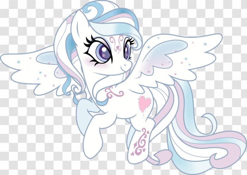 My Little Pony Horse Princess Celestia - Heart - Pegasus Transparent PNG
