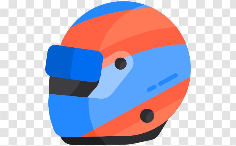 Clip Art Computer File - Blue - Racing Helmet Transparent PNG