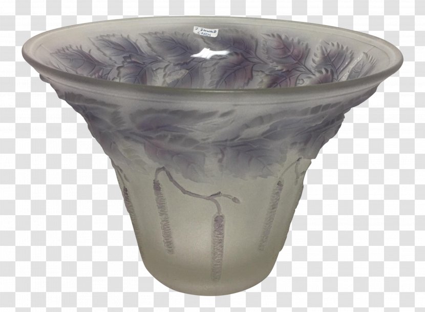 Vase Ceramic Glass Purple - Blue Wisteria Transparent PNG