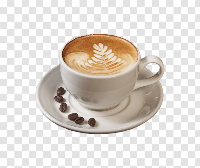 Cappuccino Coffee Cafe Espresso Latte - Cortado Transparent PNG