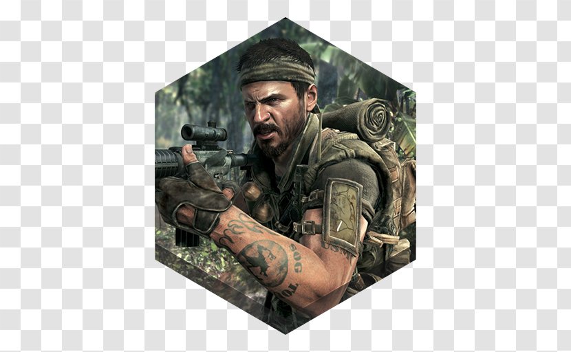 Mercenary Army Infantry Military Camouflage Soldier - Wikia - Game Black Ops Transparent PNG