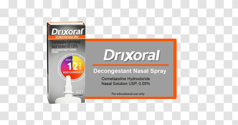 Dexbrompheniramine/pseudoephedrine Product Design Decongestant Brand Nasal Spray - Clinic Transparent PNG
