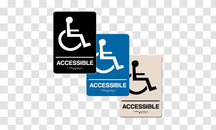 Accessibility Disability Americans With Disabilities Act Of 1990 ADA Signs International Symbol Access - Technology - Wheelchair Transparent PNG
