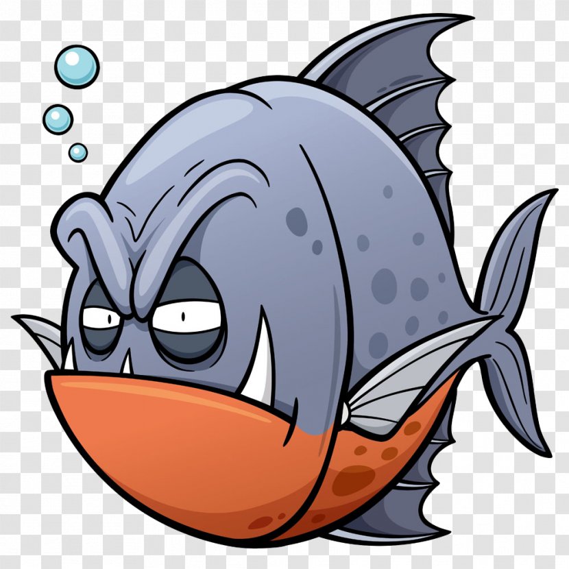 Cartoon Fish Royalty-free Clip Art - Stock Photography - Angry Transparent PNG