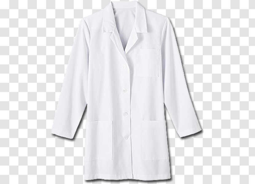 Lab Coats Sleeve Laboratory Jacket Clothing - Neck - Coat Transparent PNG