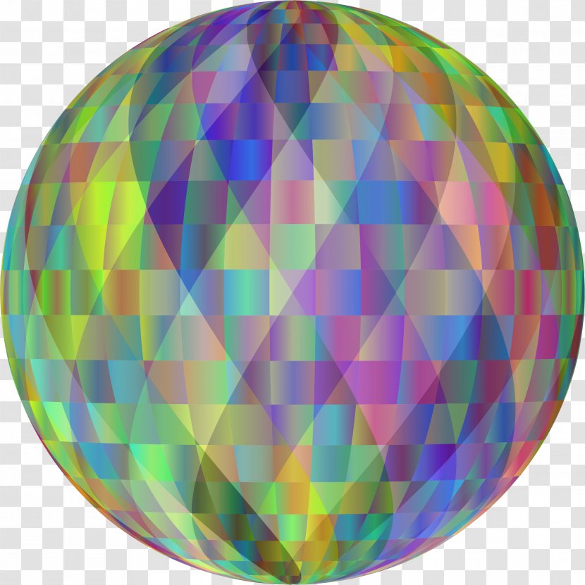 Sphere Purple Geometric Abstraction Circle Transparent PNG
