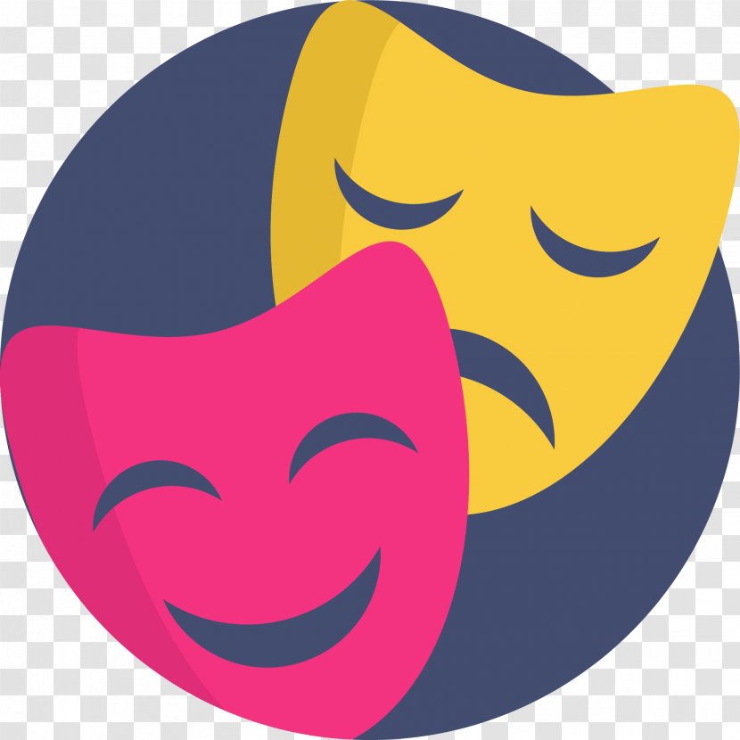 Theatre Clip Art - Mouth - Yellow Transparent PNG