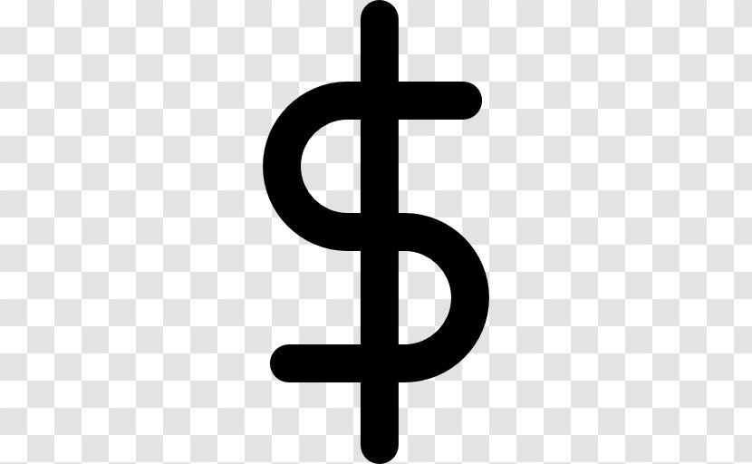 Currency Symbol Dollar Sign Business - Text Transparent PNG