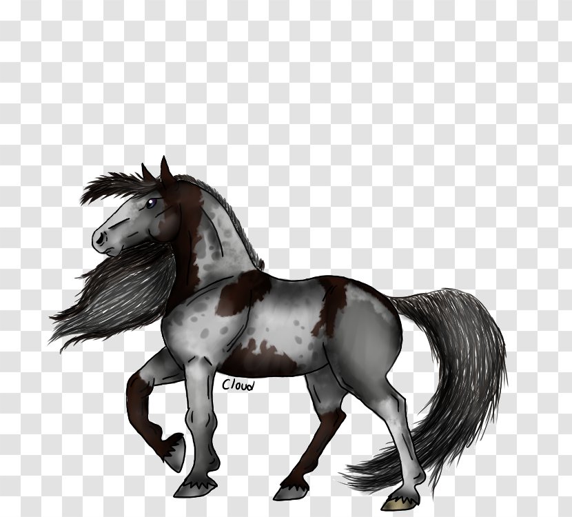 Mane Stallion Friesian Horse Mare Mustang - Mammal - Ecommerce Transparent PNG