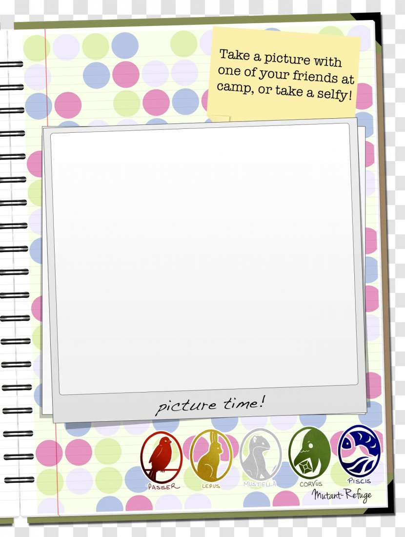Paper Post-it Note Picture Frames Pattern - Area - Line Transparent PNG