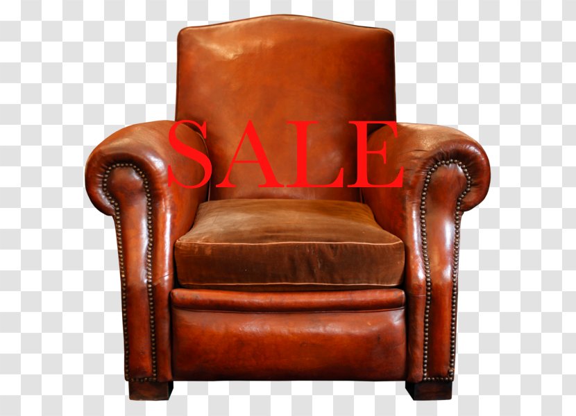 Club Chair Caramel Color Brown Leather - Bar Seats P Transparent PNG