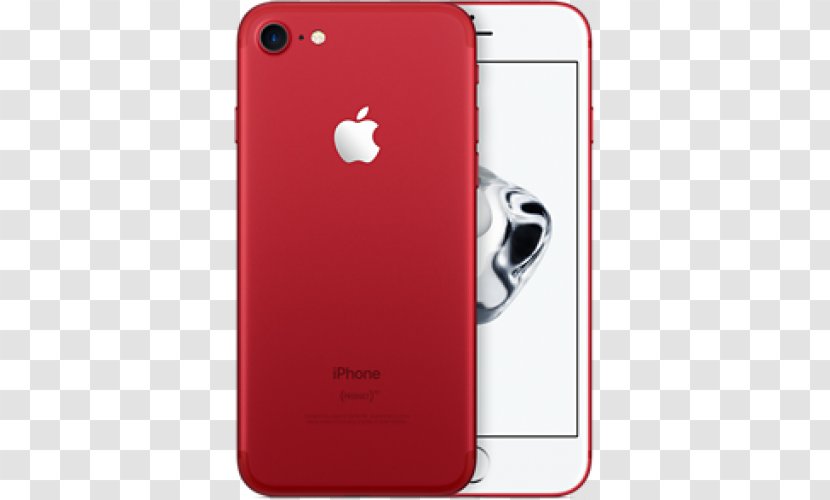 Telephone 4G LTE 128 Gb - Technology - Iphone 7 Red Transparent PNG