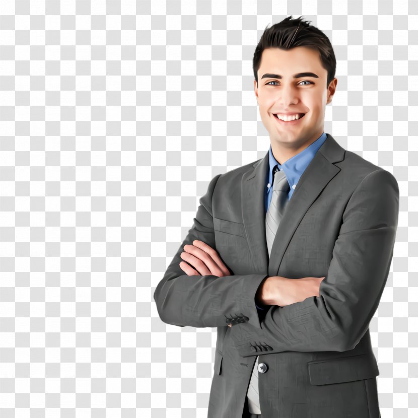 Suit White-collar Worker Standing Formal Wear Business - Job Recruiter Transparent PNG