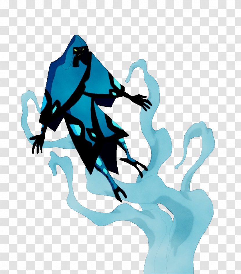 Ben Tennyson Muy Grande Logo 10: Omniverse - Ink Turquoise Transparent PNG