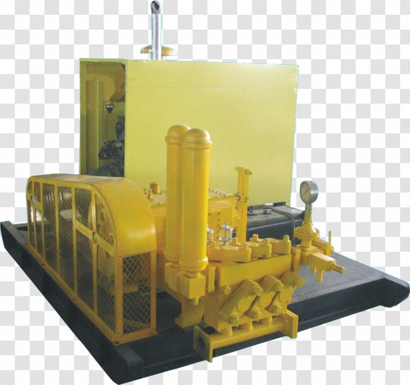 Machine Mud Pump Drilling Rig Fluid - Piston - Boring Transparent PNG
