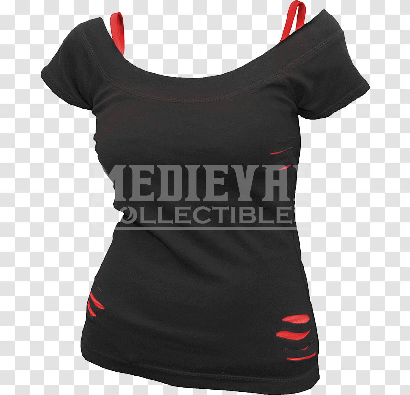 T-shirt Top Woman Sleeve - Spiral Direct Ltd Transparent PNG