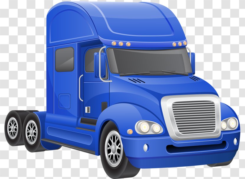 Pickup Truck Royalty-free Clip Art - Commercial Vehicle - Big Blue Transparent PNG