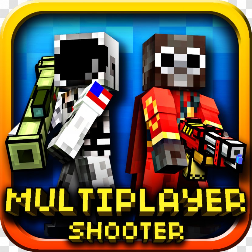 Pixel Gun 3D: Survival Shooter & Battle Royale Minecraft: Pocket Edition Link Free - Android Transparent PNG