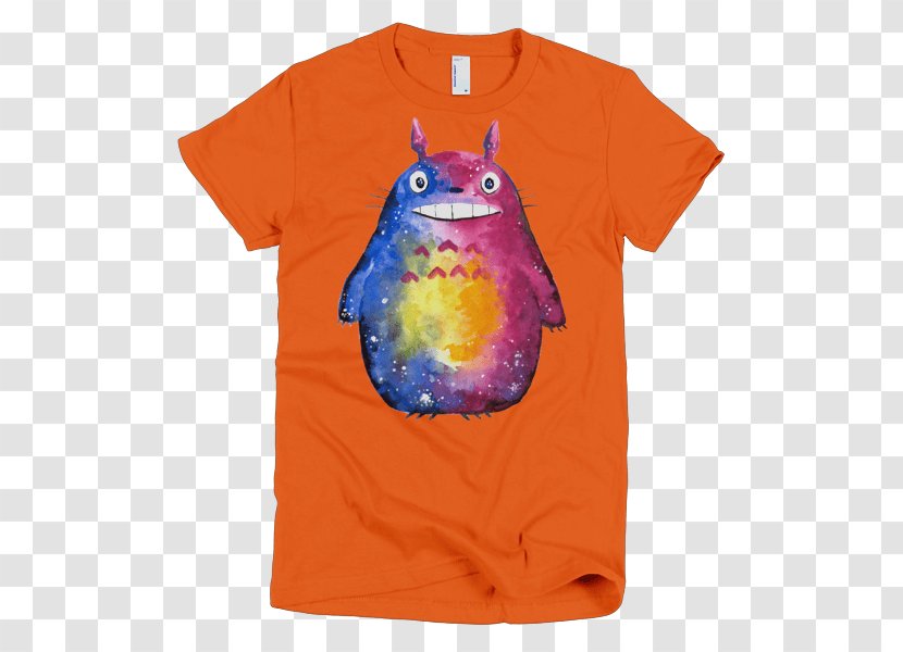 T-shirt Clothing American Apparel Top - Sleeve - Totoro Transparent PNG