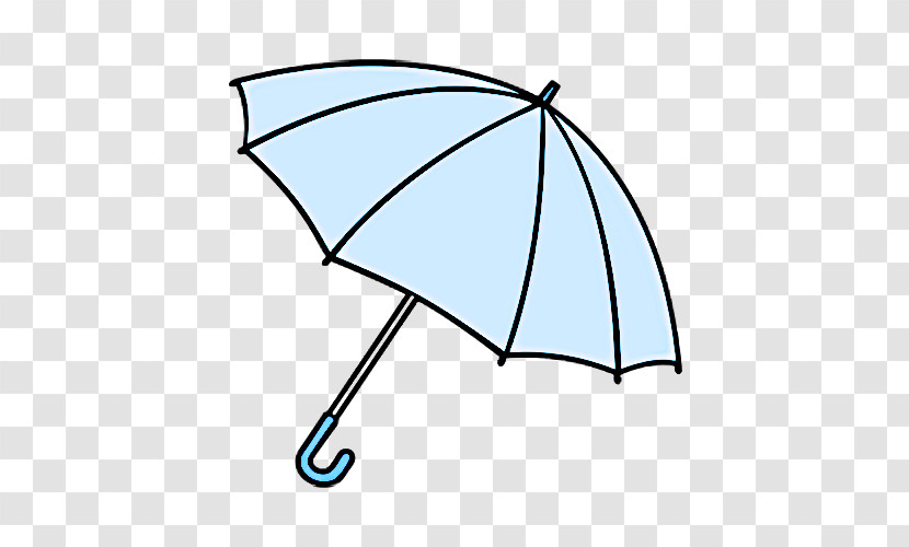 Umbrella Cartoon Line Art Silhouette Drawing Transparent PNG