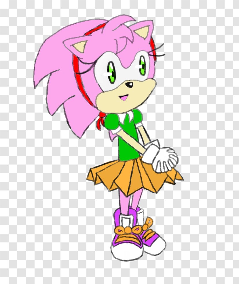 Amy Rose Drawing Knuckles The Echidna Clip Art - Frame - Tree Transparent PNG