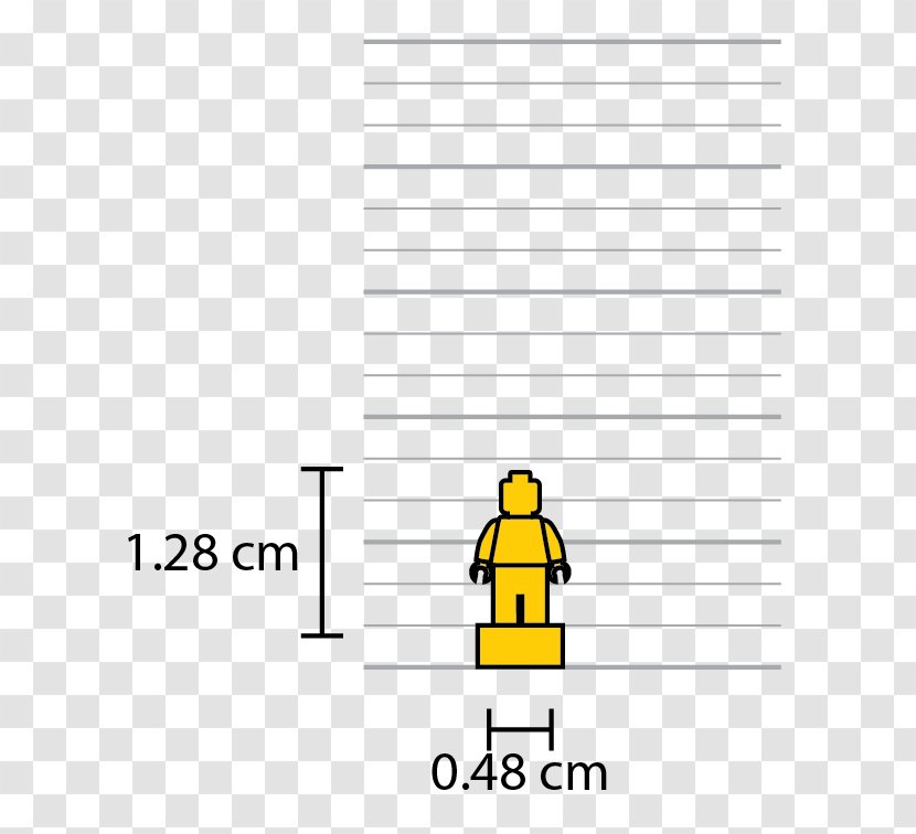 Miniland Lego Minifigure Architecture Brand - Rectangle - Height Measurement Transparent PNG