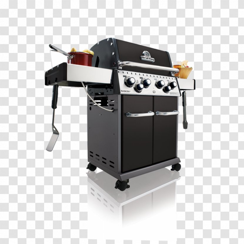 Barbecue Grilling Broil King Regal 440 Baron 490 922154 420 Liquid Propane Gas Grill, Black, 40 0 BTU - Silhouette Transparent PNG