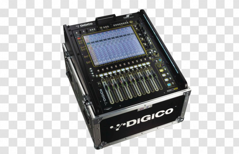 DiGiCo Audio Mixers Digital Mixing Console Broadcasting Equalization - Digico Transparent PNG