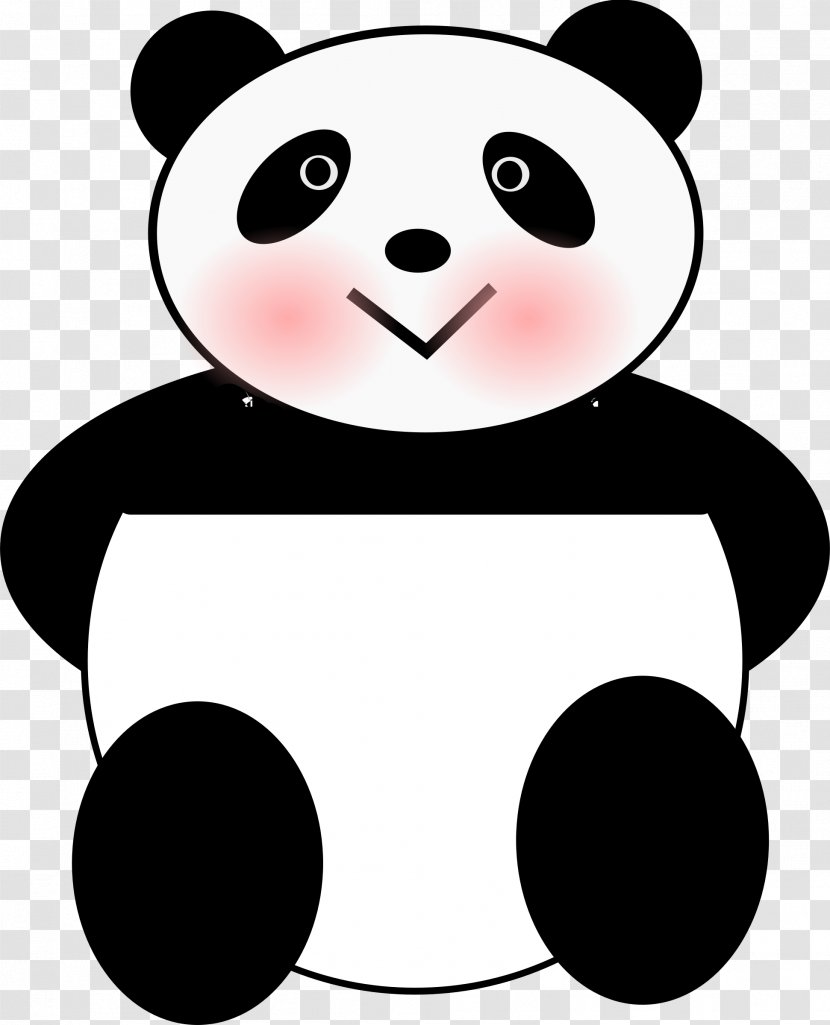 Giant Panda Bear Clip Art - Frame - Creative Transparent PNG