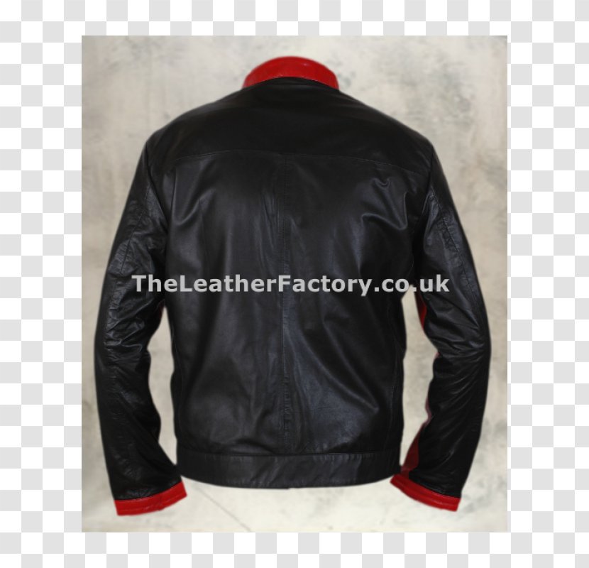 Batman: Arkham Knight Leather Jacket - Coat - Christian Bale Transparent PNG