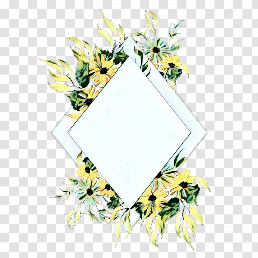 Yellow Plant Flower Wildflower - Pop Art Transparent PNG