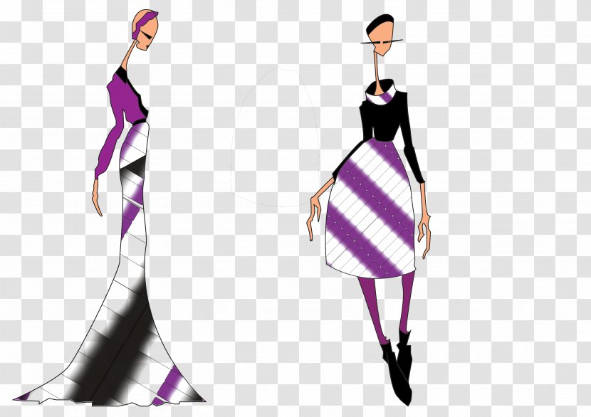 Fashion Illustration Art Deco - Alesha Dixon - Illustrations Transparent PNG