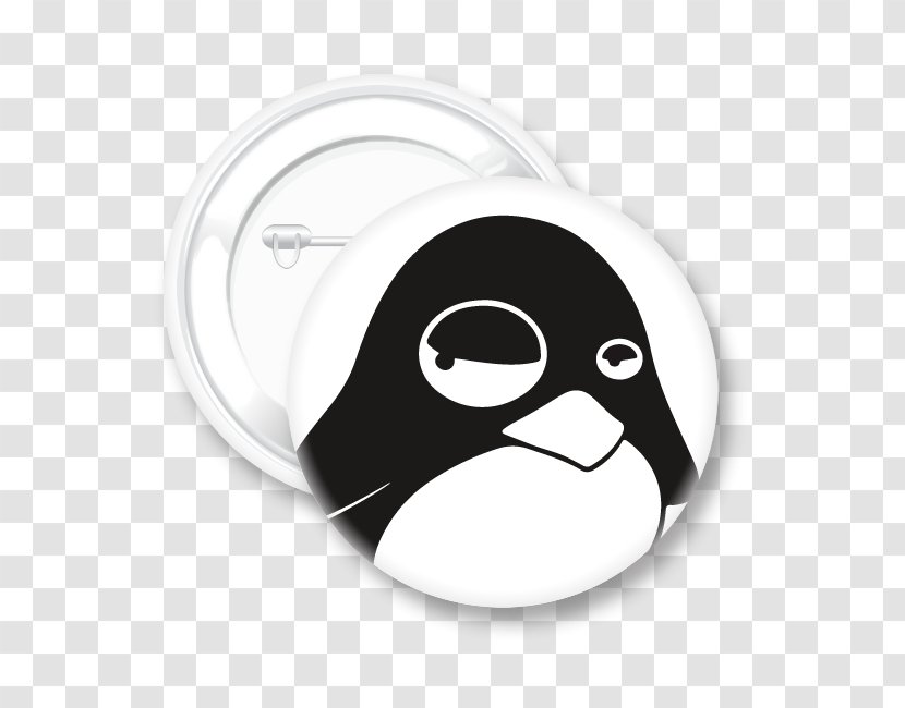 T-shirt Tux Racer Tuxedo Pin - Button - Icons Stickers Affixed Sticker Label Will Transparent PNG
