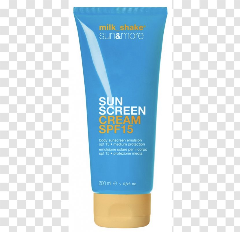 Sunscreen Lotion Factor De Protección Solar Cream Nivea - Milkshake - Sunblock Transparent PNG