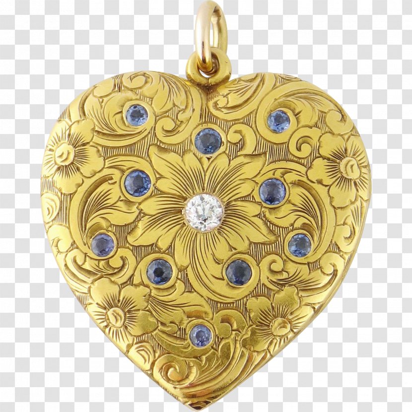 Locket Charms & Pendants Jewellery Gold Diamond - Necklace - Heart Transparent PNG