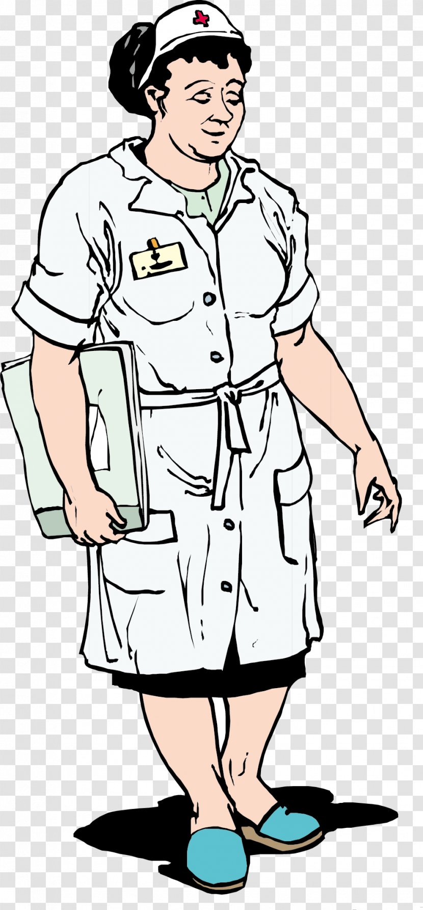 Physician Nurse Illustration - Middle Age - Walk The Doctor Transparent PNG