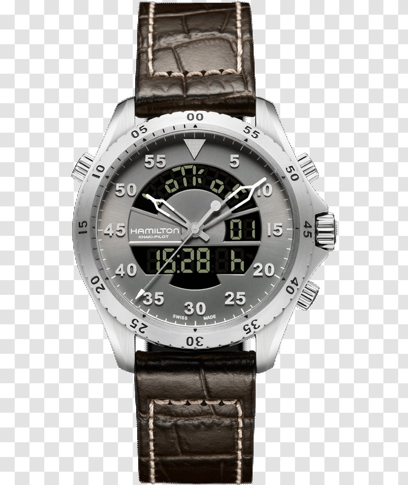 Hamilton Watch Company Timer Quartz Clock Automatic - Strap Transparent PNG