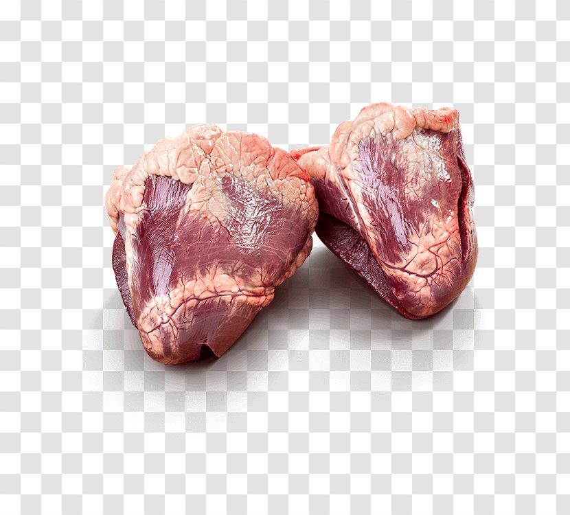 Venison Beef Soppressata Red Meat - Heart Transparent PNG