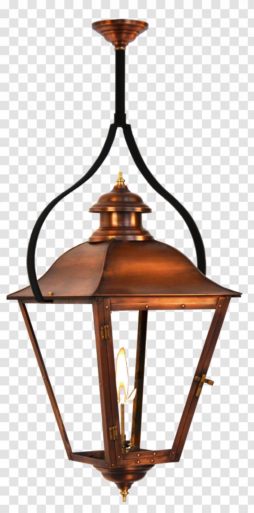Gas Lighting Lantern Light Fixture - Lamp Transparent PNG