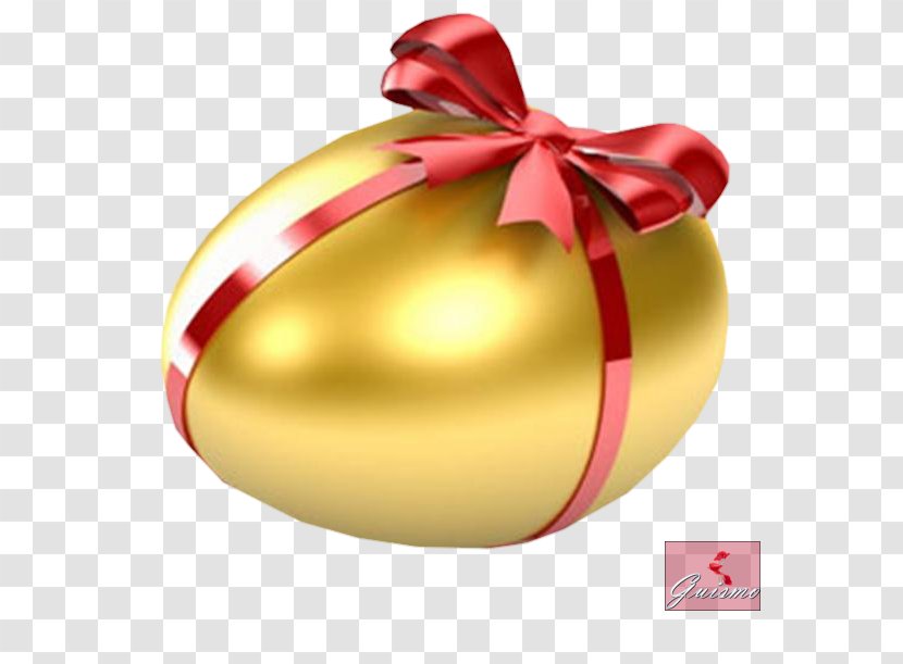 Red Easter Egg Bunny Transparent PNG
