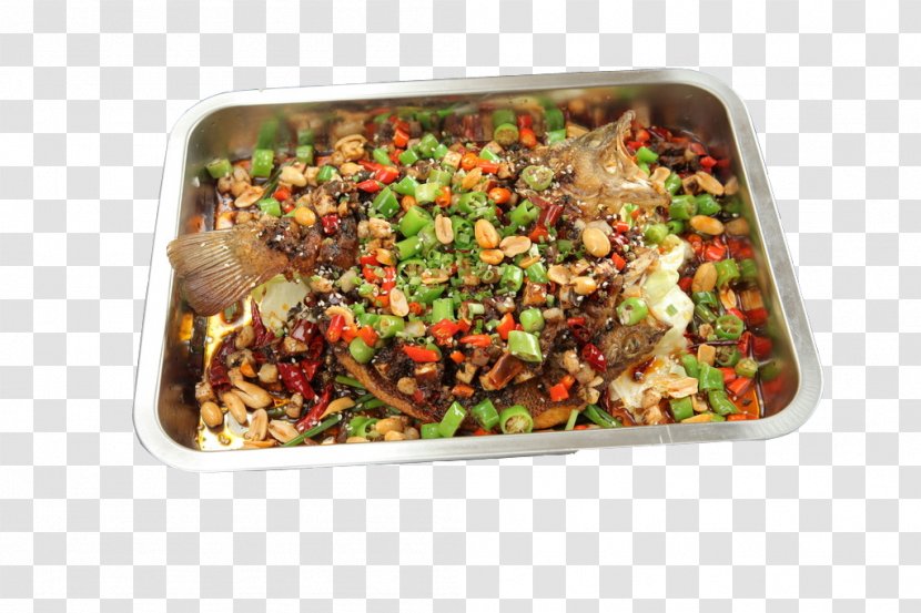 Sichuan Cuisine Download - Vegetarian - Zhuge Fish Transparent PNG