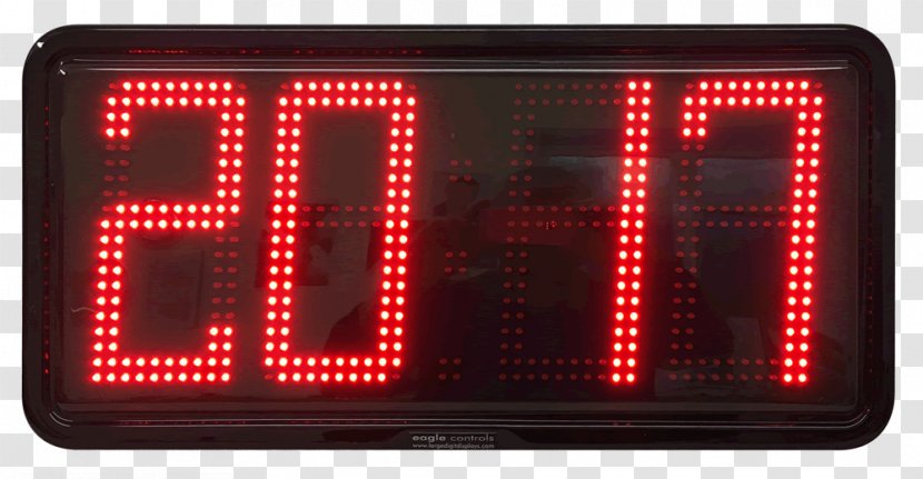 Electronic Signage Digital Clock Display Device Electronics - Computer Monitors Transparent PNG