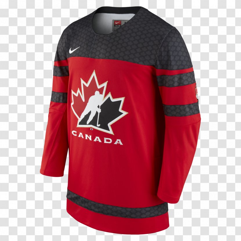 Canada Men's National Ice Hockey Team IIHF World U20 Championship 2018 Winter Olympics At The Olympic Games League - Long Sleeved T Shirt - Iihf Women's Championships Transparent PNG